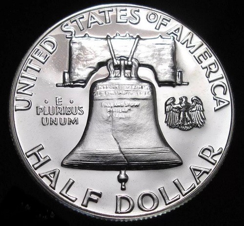 1957 Franklin Half Dollar Proof, Premium Quality Superb Gem #134