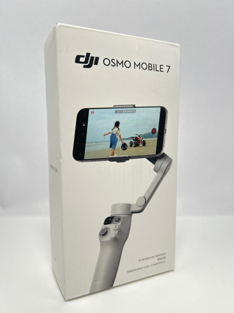 DJI Osmo Mobile 7 3-Axis Smartphone Gimbal Stabilizer ActiveTrack 7, Gray