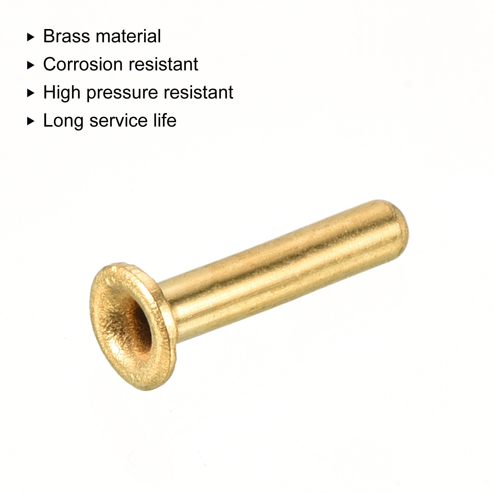 20pcs 2mm Tube Brass Compression Insert Tube Support Compression Sleeve Fitting