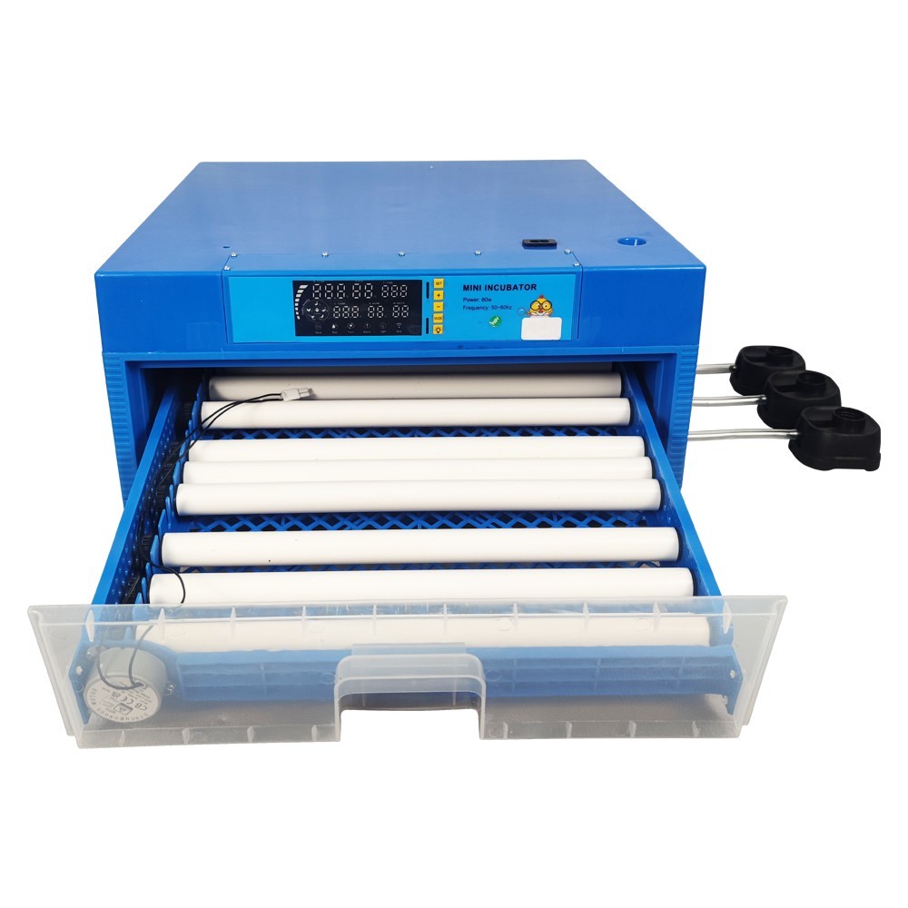 110V 64 Egg Temperature/Humidity Control Digital Display Chicken Incubator