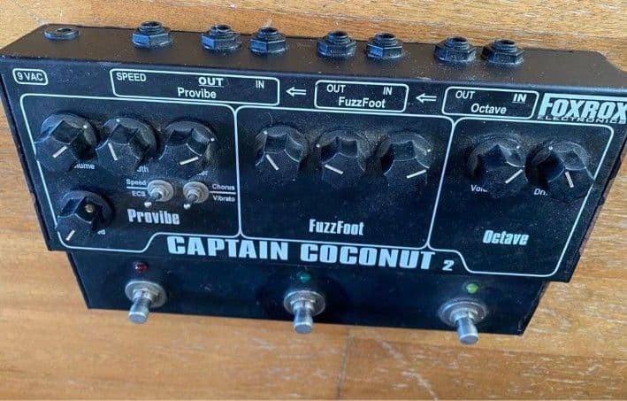 Foxrox Electronics Captain Coconut 2 Guitar Multi Effects Pedal