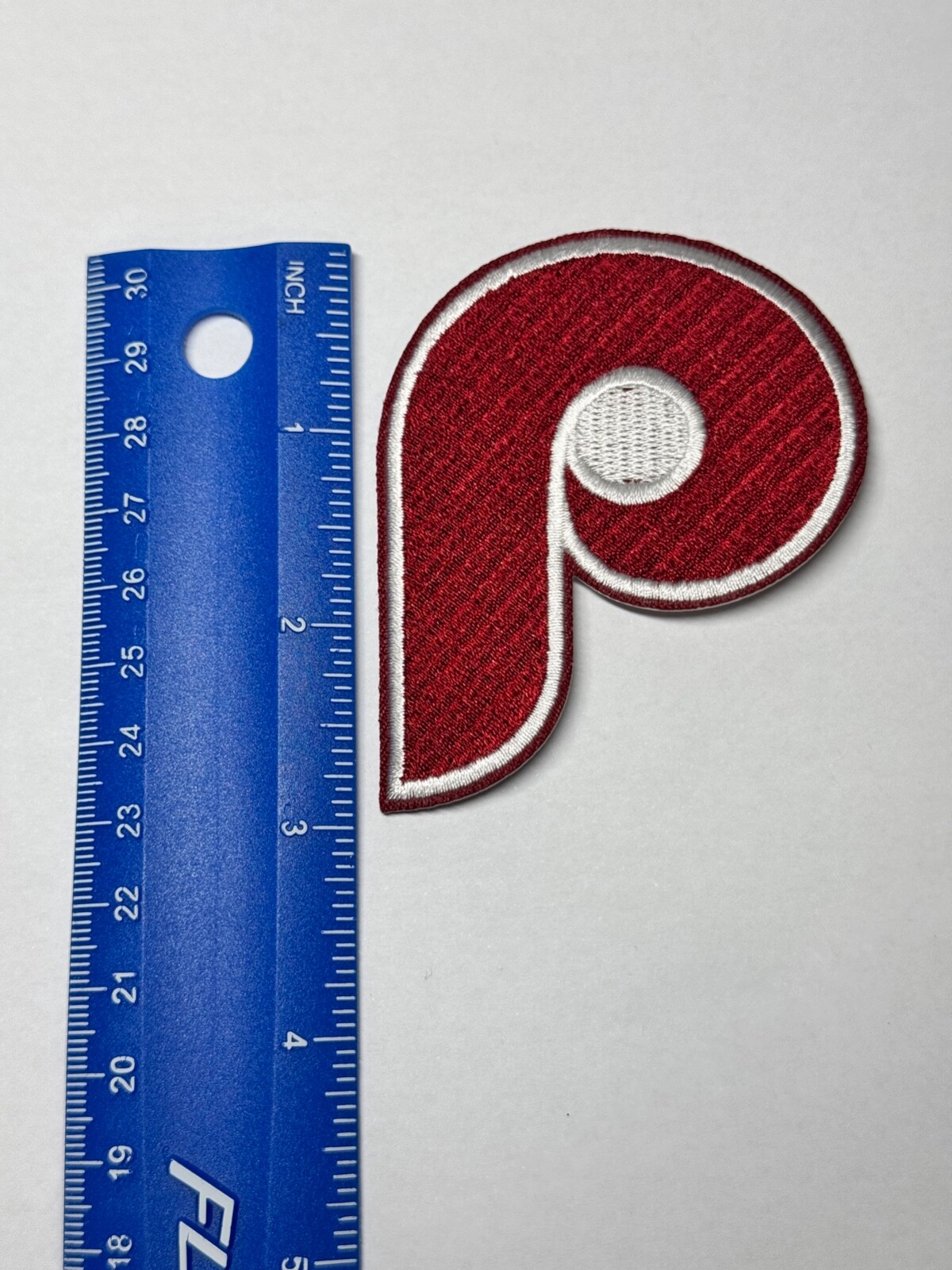 Phillies Retro Iron 4" Embroidered Patch