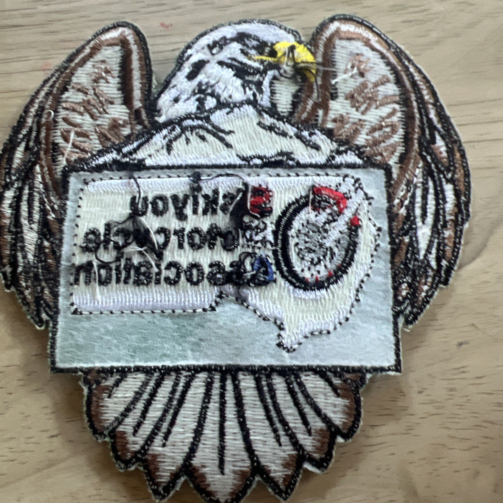 Vintage Siskiyou motorcycle Association patch