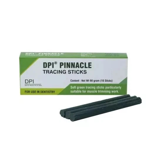 Green Sticks Wax Impression Compound Box DPI 10 Sticks Dental Free shipping (fs)