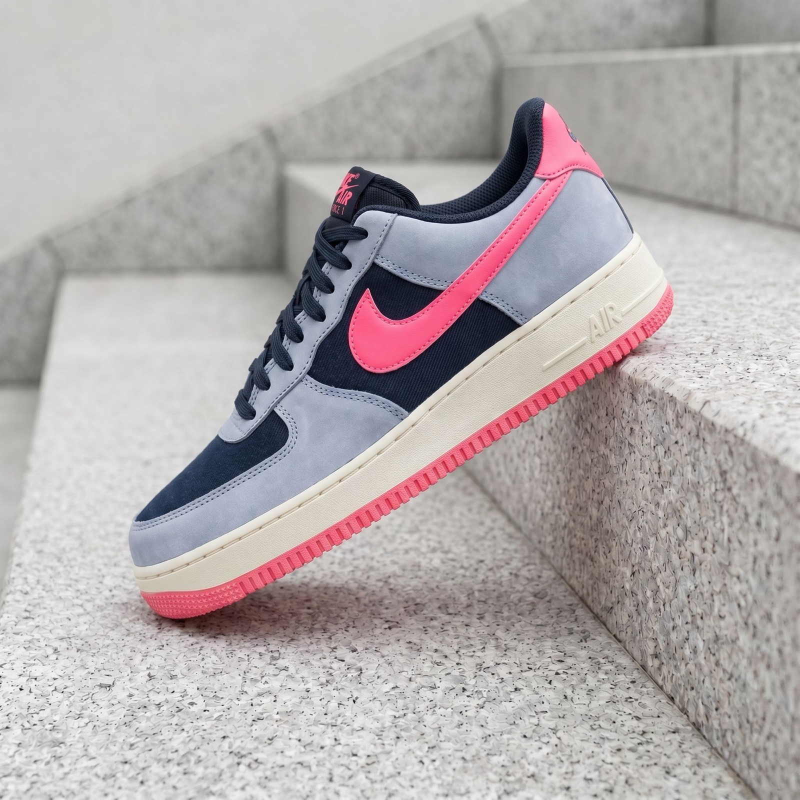 Nike Air Force 1 Low '07 LX Dark Obsidian Ashen Slate FB8876-401 Men's New