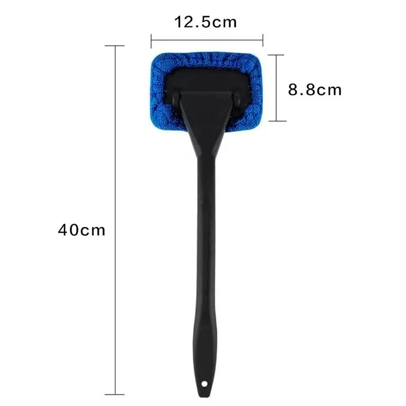 Car Window Cleaner Brush Windshield Cleaning Tool Long Handle Glass Wiper