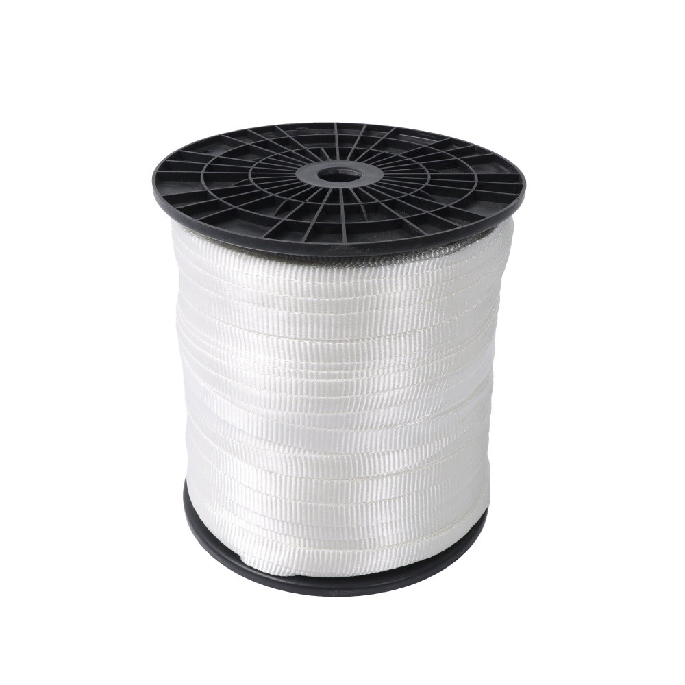 3/4" X 1053' Mule Tape Flat Rope Polyester Pull Tape 2500 Lbf Tensile Capacity