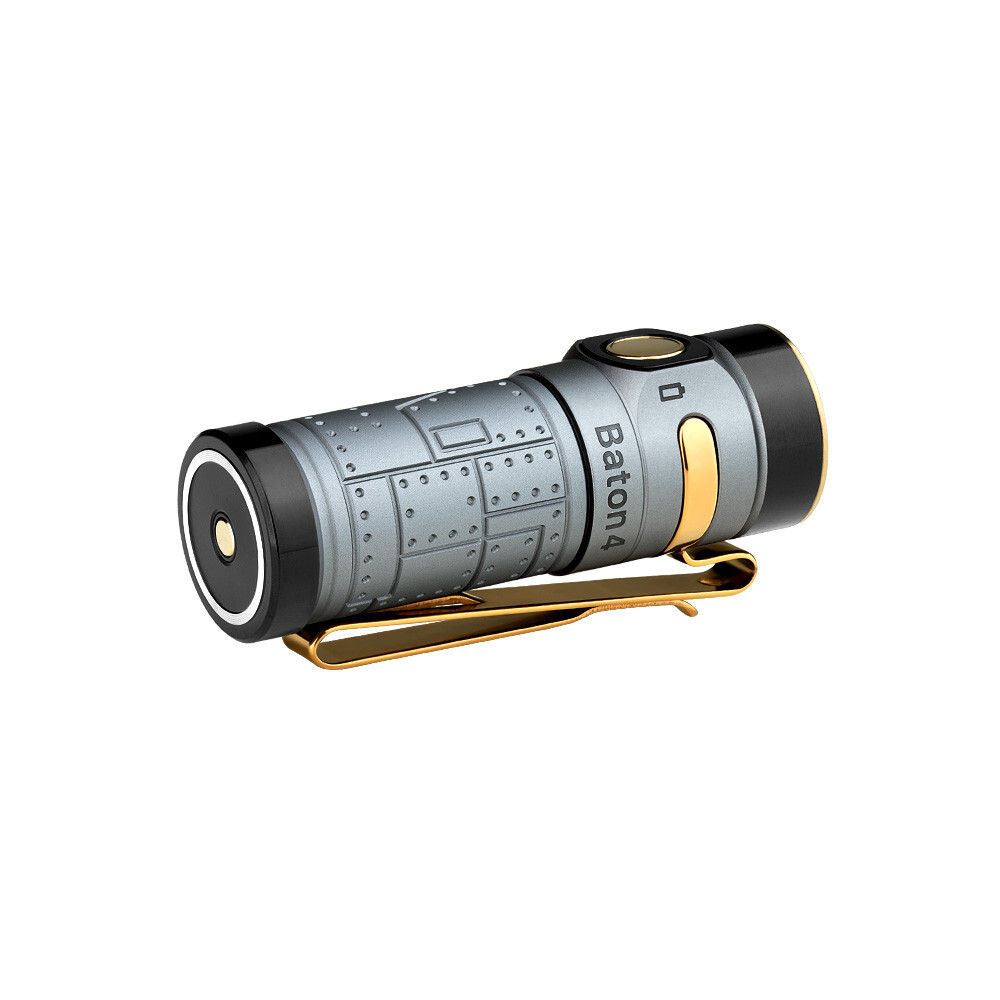 Olight Baton 4 Fighter Pilot EDC Waterproof Rechargeable Flashlight 1300 Lumens