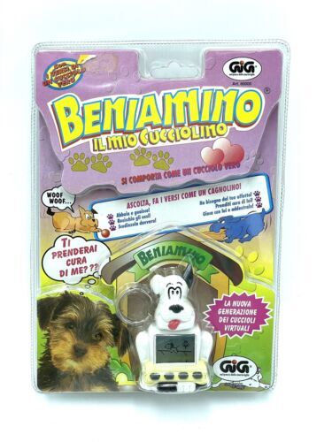 VINTAGE 90S VIRTUAL PET Cool Tec Pocket Puppy Tamagotchi Style GIGA PET NIB