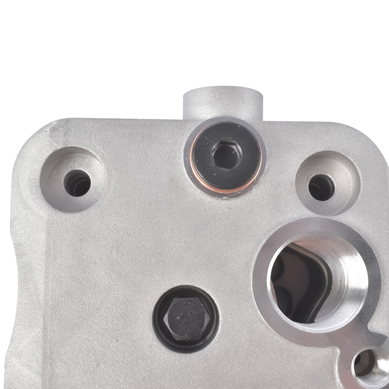 Air Brake Compressor Cylinder Head w/ Valves & Gasket for Mercedes 9061300815