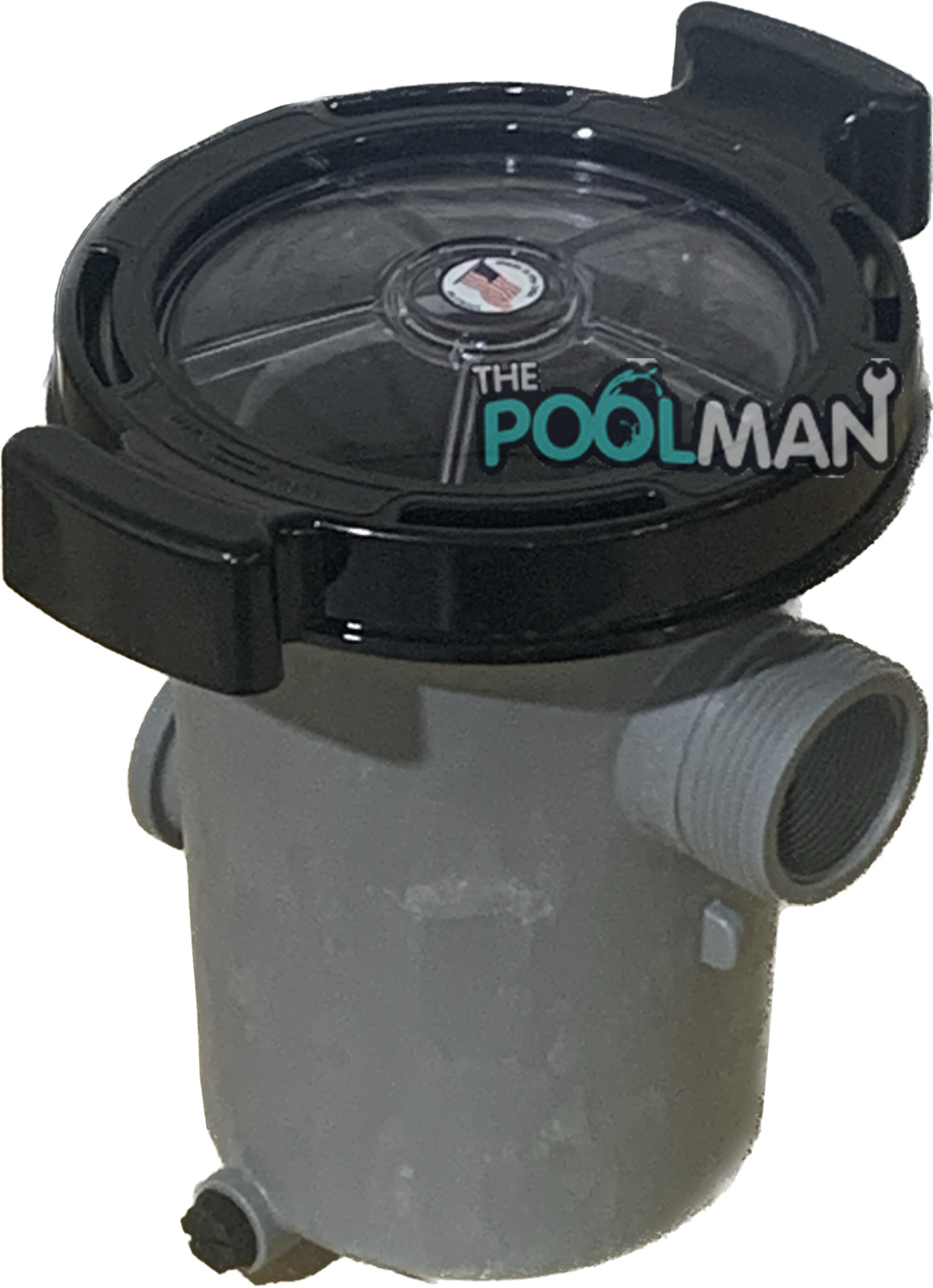 Waterway Plastics Hi-Flo II Pool Pump Strainer Housing w/Lid & Basket 310-5400