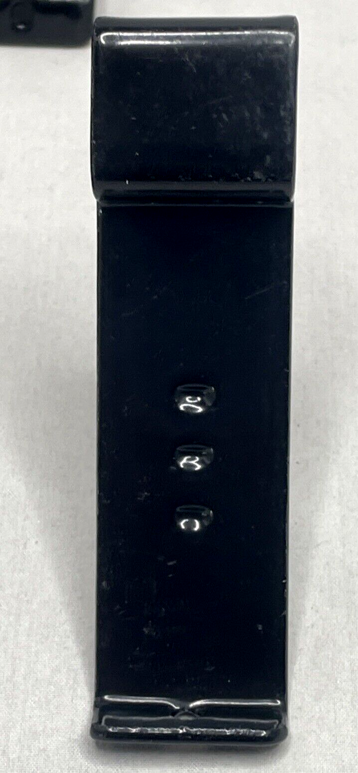 2" Black Slat Wire Wall Grid Hooks - Used 10 PACK EUC!