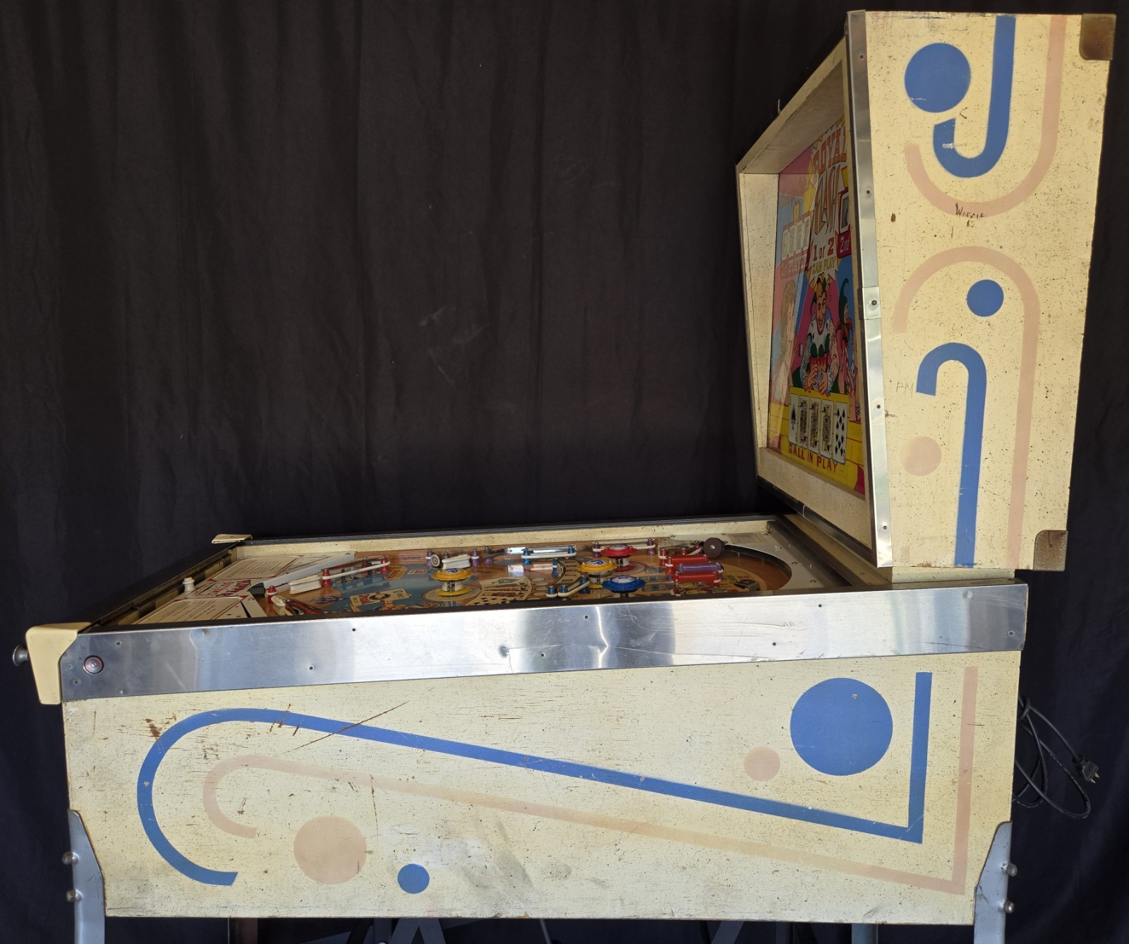 Refurbished Royal Flash Pinball Machine (Chicago Coin) 1964