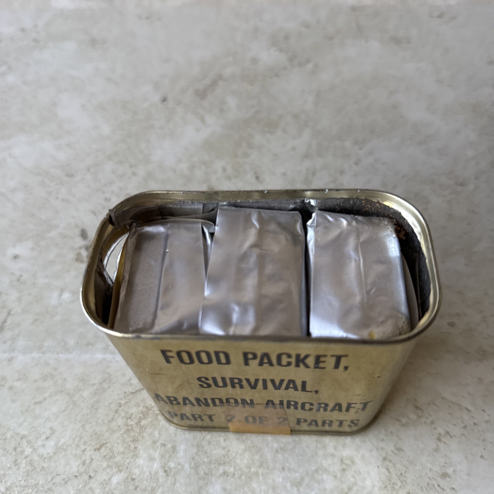 Vintage Packet Abandon Aircraft Individual Part 2