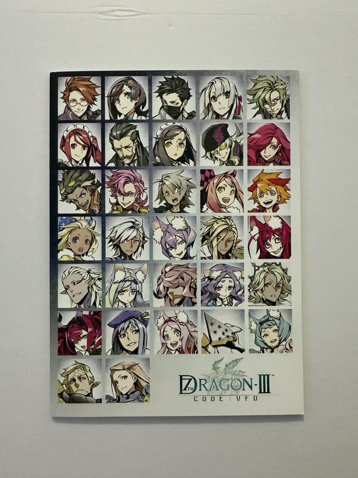 7th Dragon III Code: VFD Nintendo 3DS Empty Box with Artbook