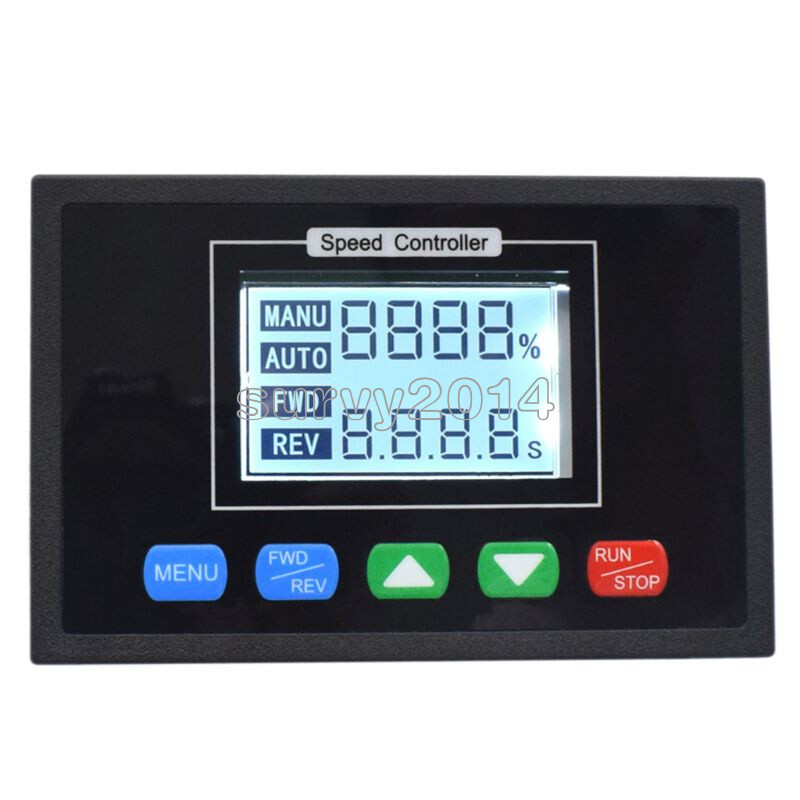 0~100% Digital PWM Motor Speed Controller DC 12V 24V 36V 48V Time Reversible 40A