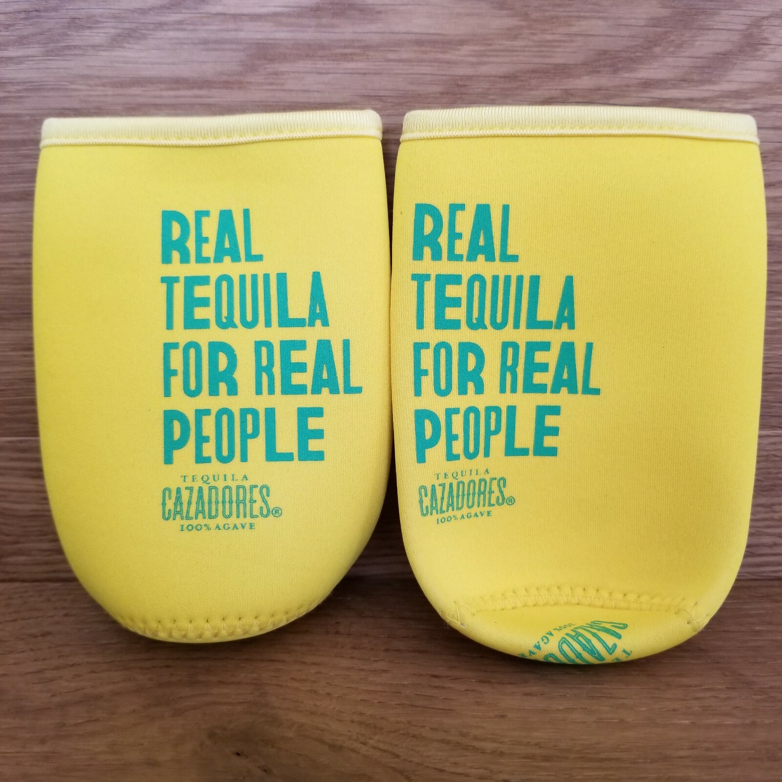 Set of 2 Cazadores Tequila Seltzer Slim Can Koozies Coozie Drink Promo Brand New