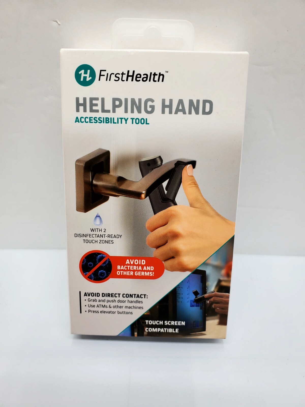 FirstHealth helping hand accessibility tool FH7053, BLACK, touch screen compatbl