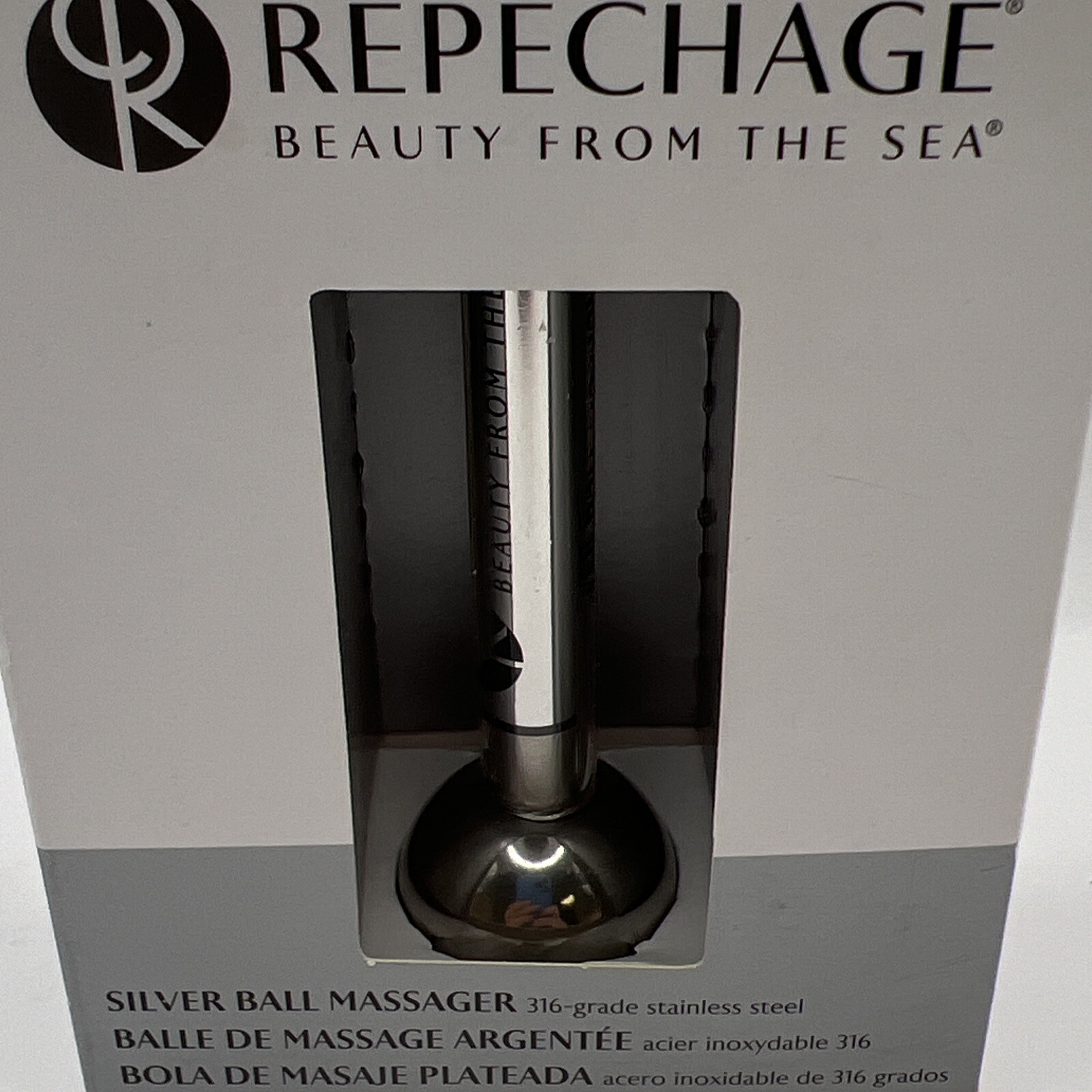 Repechage Silver Ball Massager NEW In box