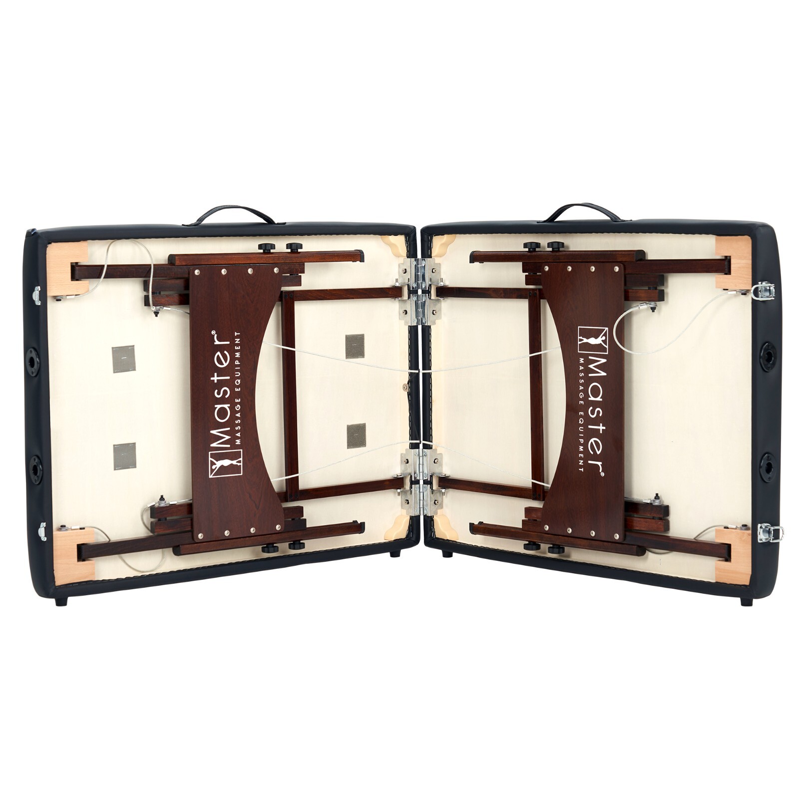 Master Massage 28" Argo Portable Massage Table Package in Black Upholstery