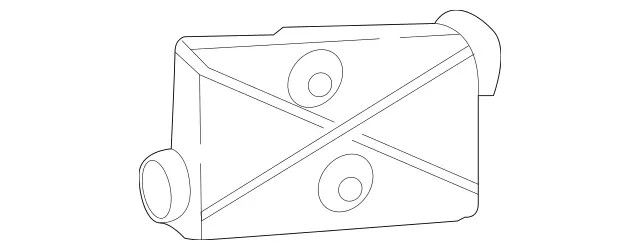 Genuine Mercedes-Benz Bumper Holder 253-885-22-03