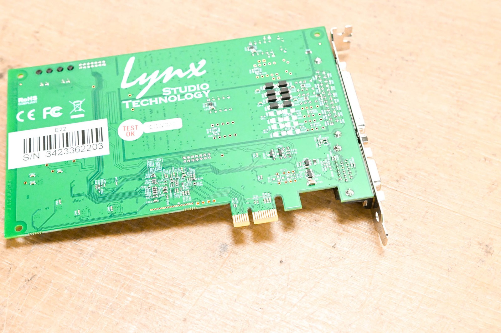 Lynx Studio Technology E22 PCIe Audio Interface Card CG013U3