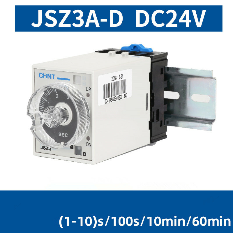 Time delay relay small power-off controller JSZ3A-D 24VDC 1-10s/100s/10min/60min
