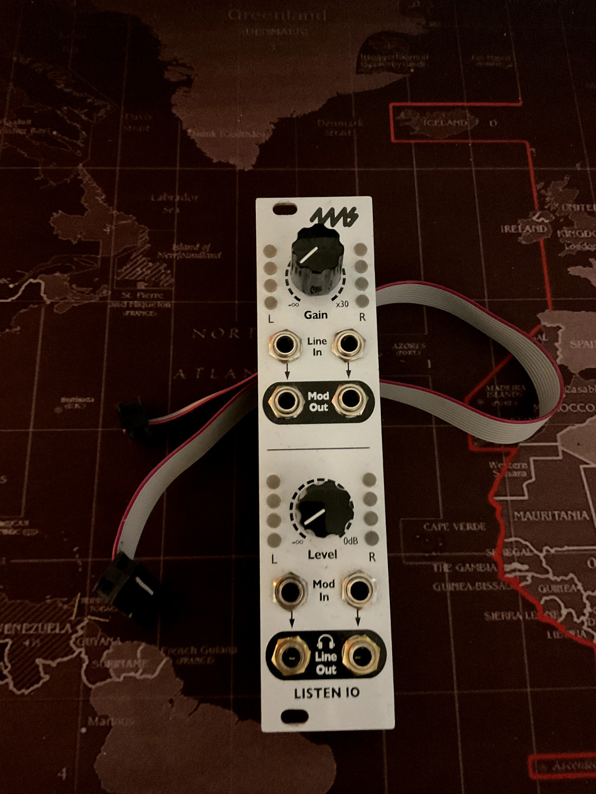 4MS Listen IO Input / Output Amplifier Eurorack Module