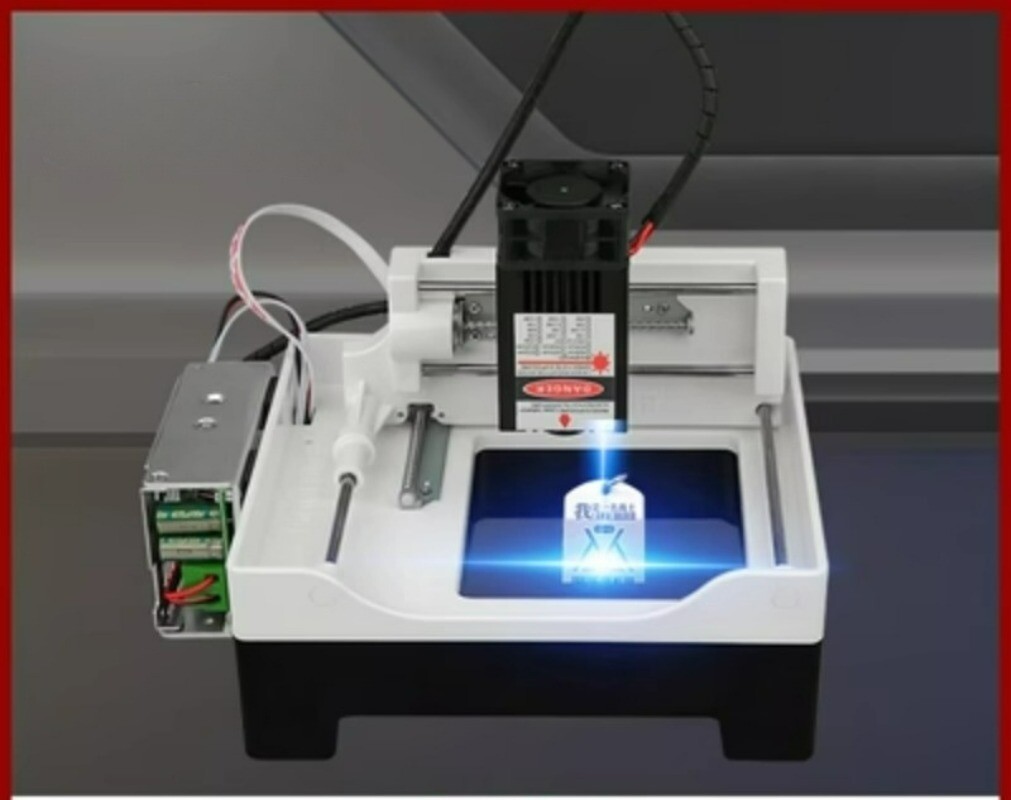 220V Small Metal Laser Engraving Machine Mini Laser Engraving Machine
