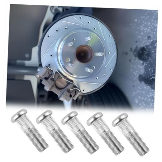 5PCS Wheel Studs M12×1.5,Professional Wheel Lug Stud Compatible with