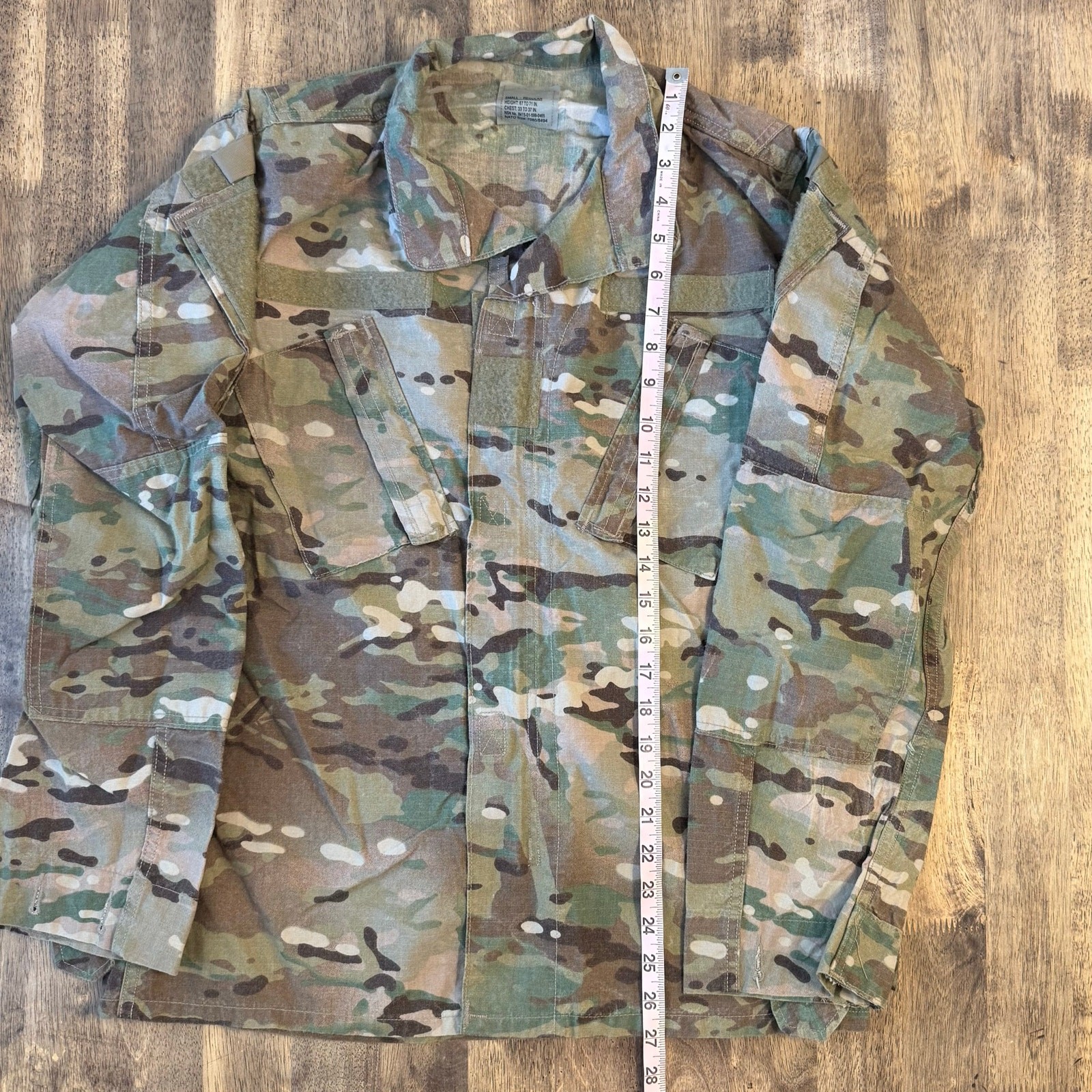 US Army Combat Uniform Coat Flame Resistant Operational Camouflage Small-Regular