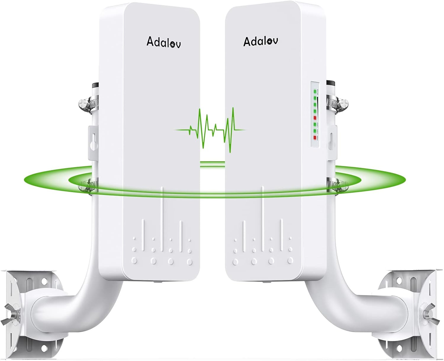 Wireless Bridge, 3KM 5.8G Point to Point Outdoor CPE, Long Range Wifi Bridges fo