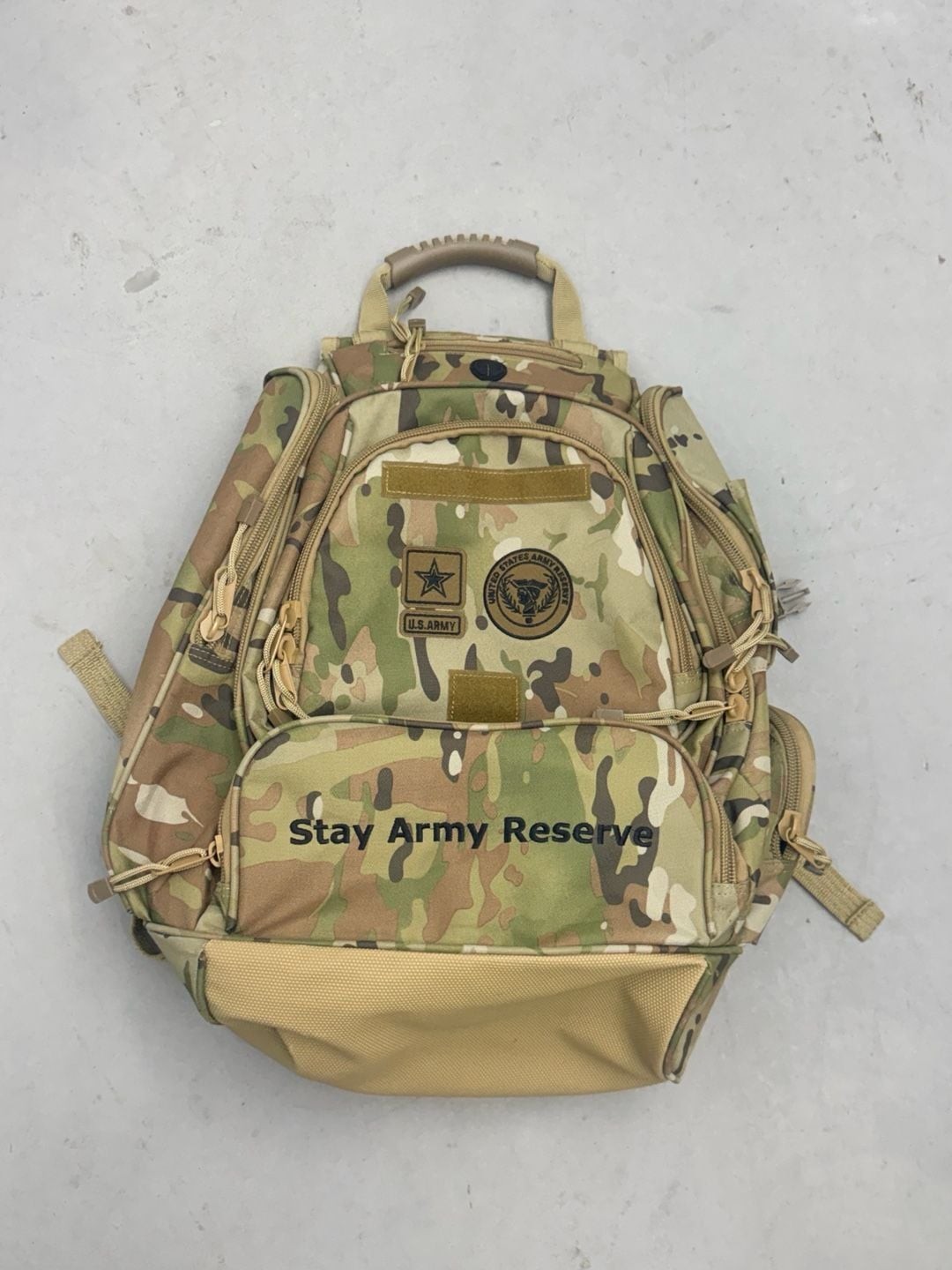 US Army Reserve OCP Multicam Tactical Backpack Stay Army Reserve Military Camo��