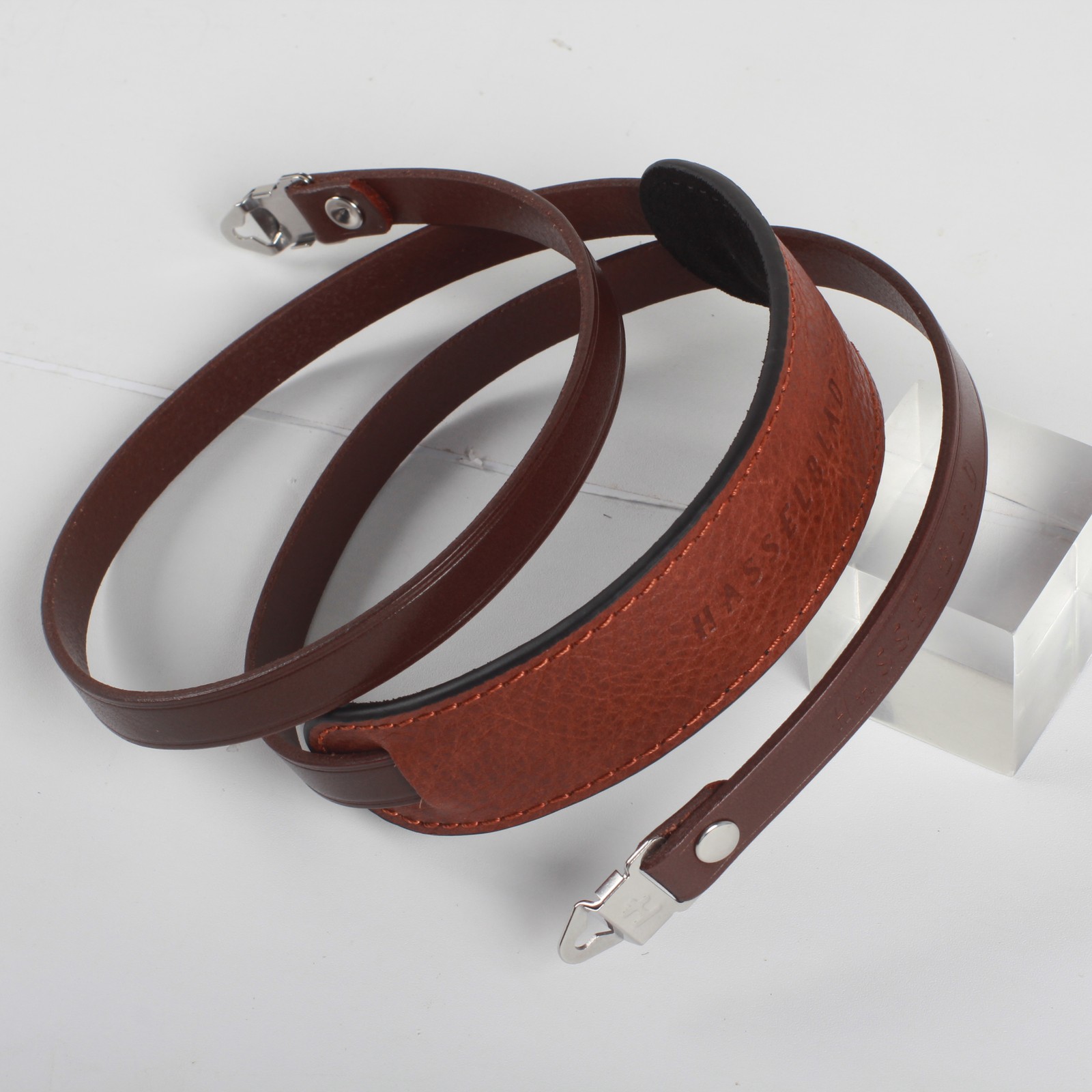 Brown Genuine Leather Camera Strap Neck Shoulder for Hasselblad 500C/CM 503CX/CW