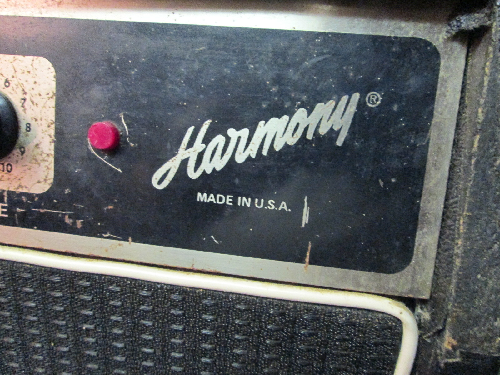 HARMONY model 7490-90 vintage solid state amp combo amplifier w/ tremolo
