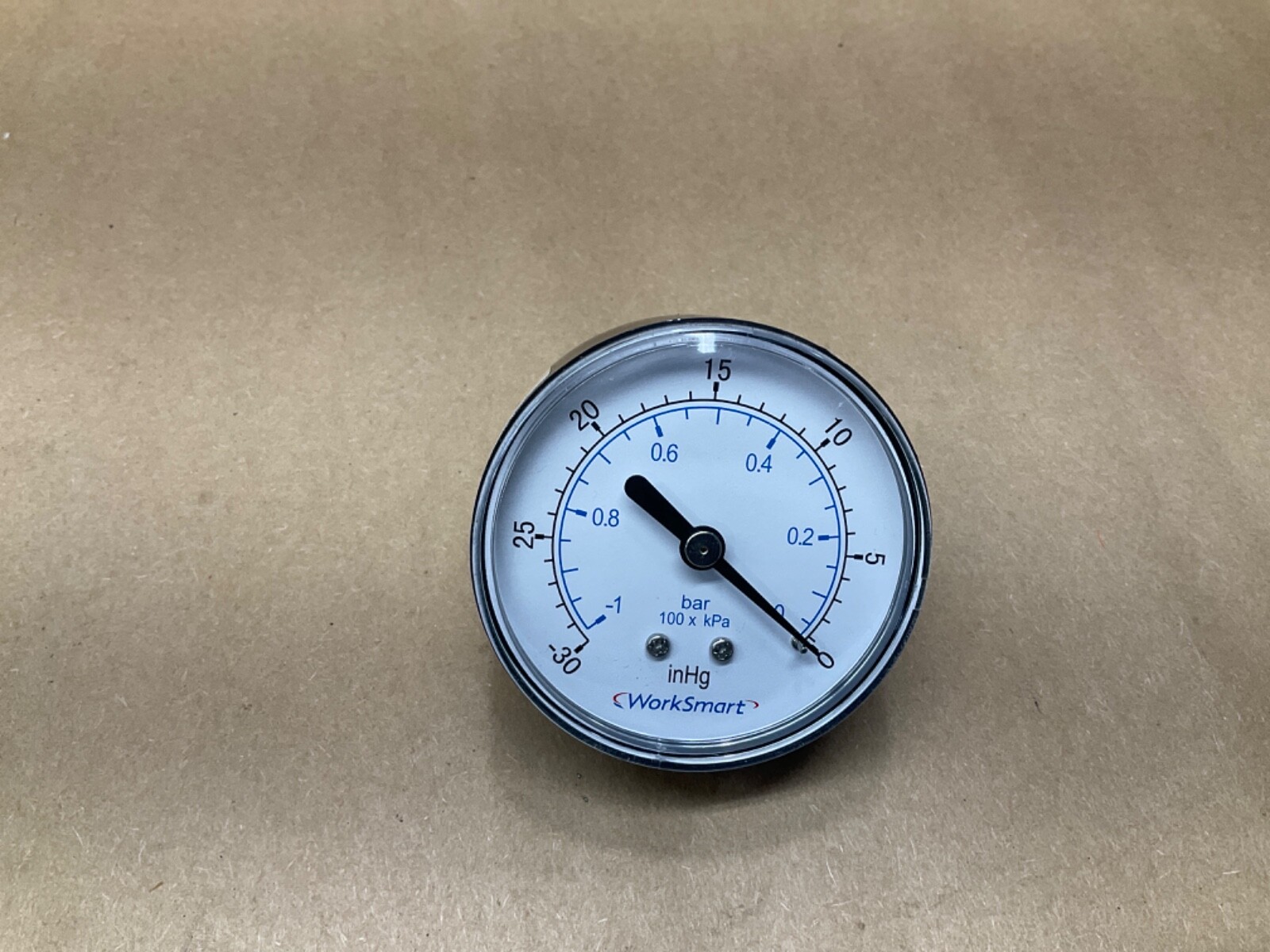 Worksmart 2 1/2” Gauge 0-30 #93E39