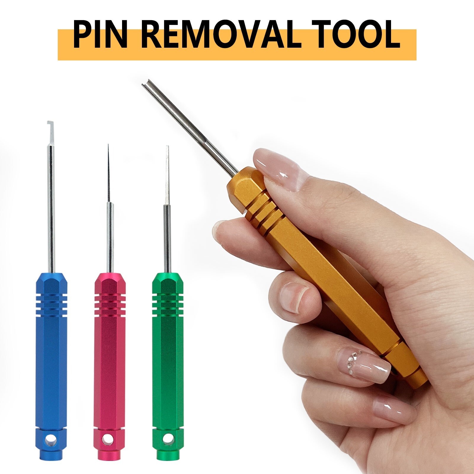 Deutsch Pin Extractor Tool Car Terminal Removal Kit Wire Connector Release