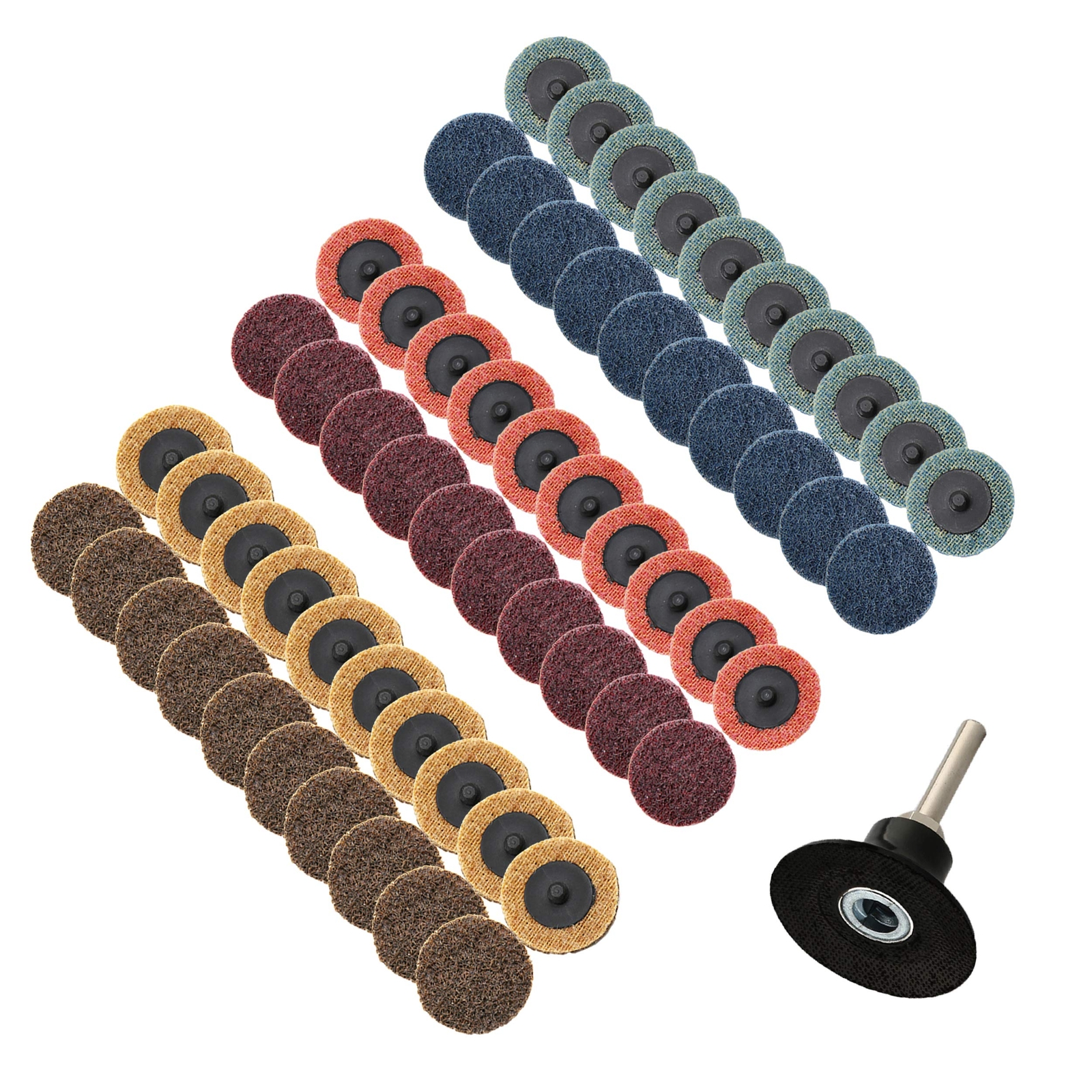 COSPOF 2 Inch Sanding Discs AssortmentSurface Conditioning DiscsQuick Change ...