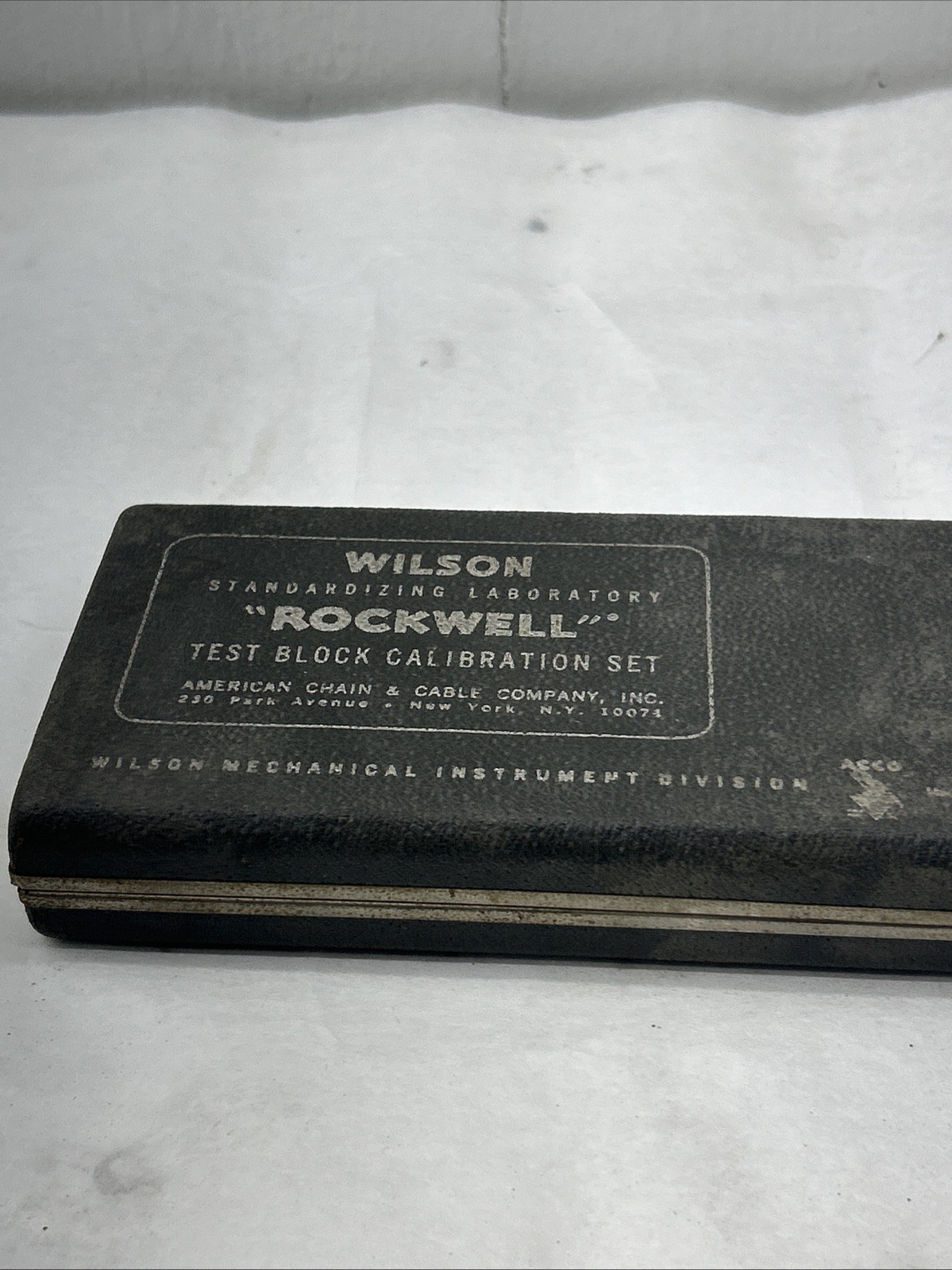 Wilson Rockwell Test Blocks. Rockwell Calibration Blocks. B Scale