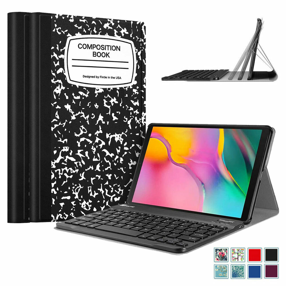 For Samsung Galaxy Tab A 10.12019 SM-T510 Cover w/ Wireless Bluetooth Keyboard