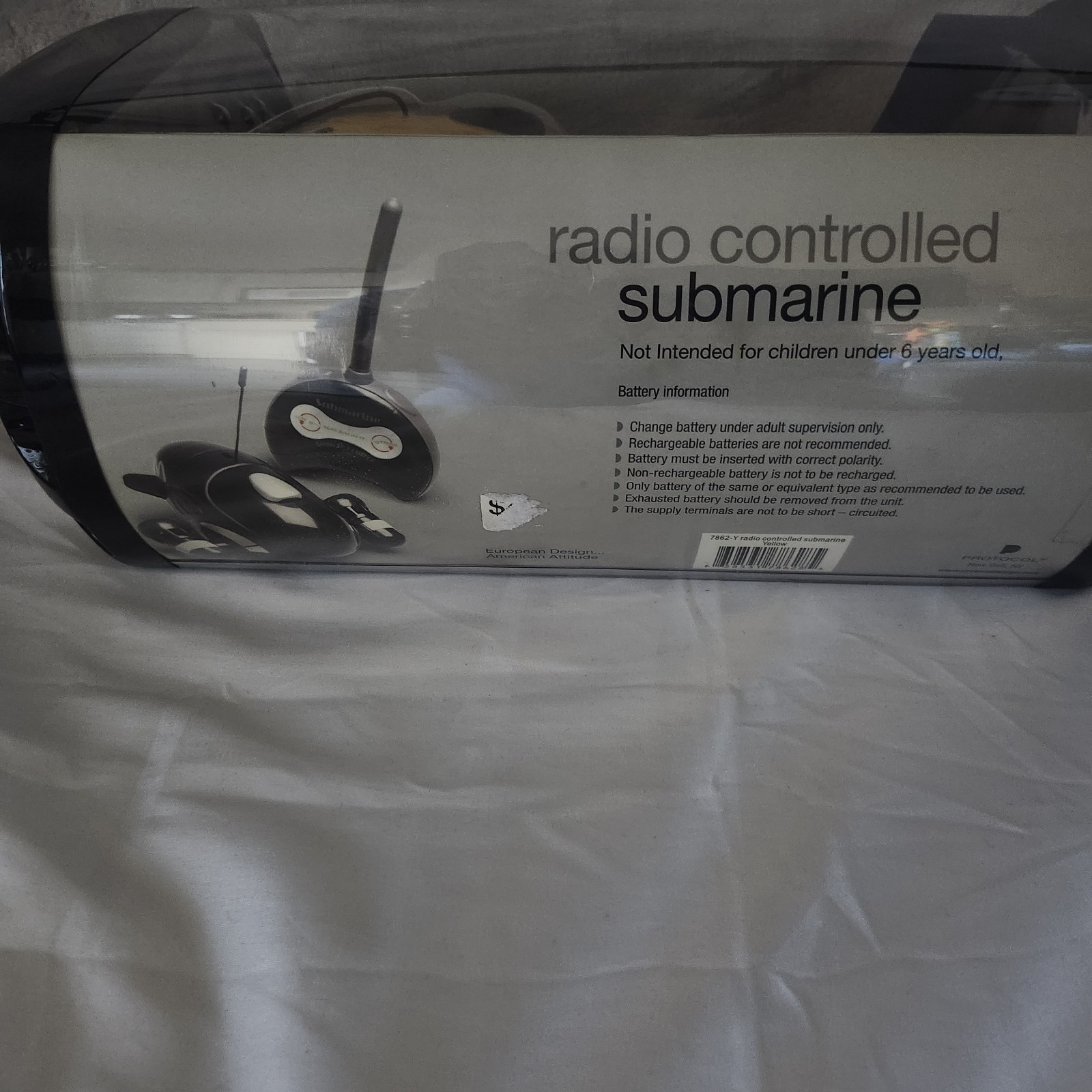 Protocol Radio Control Submarine – Nuevo Sellado, Modelo 7862-Y, RC Toy