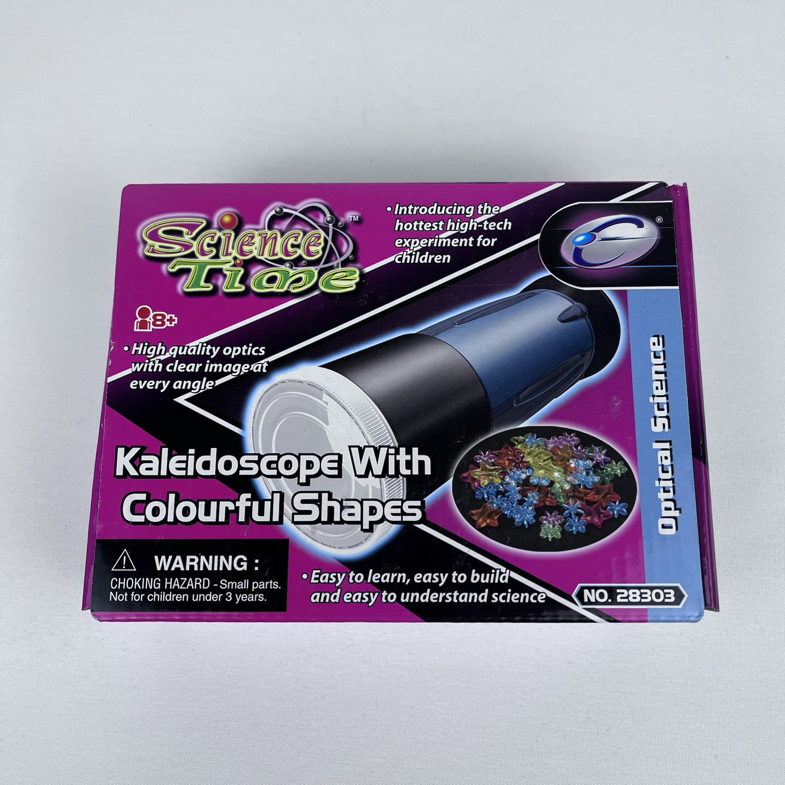 Science Time Kaleidoscope with Colorful Shapes No. 28303 Brand New In Box Toy