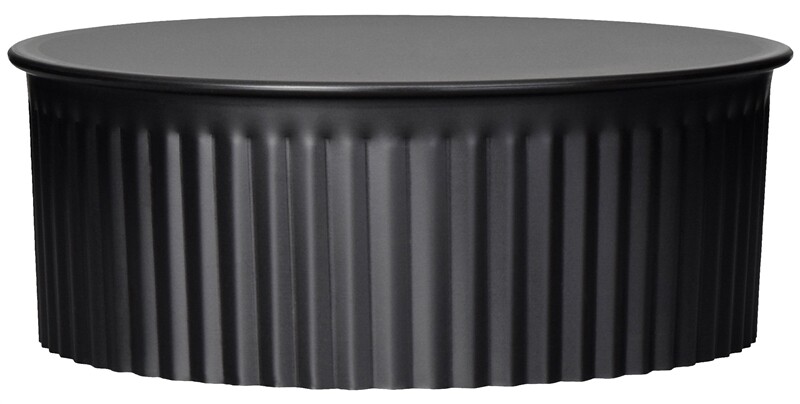 NEW IMPERIAL BM0151 6" BLACK STOVE PIPE HEAVY 24 GAUGE CRIMPED PLUG CAP 6527618