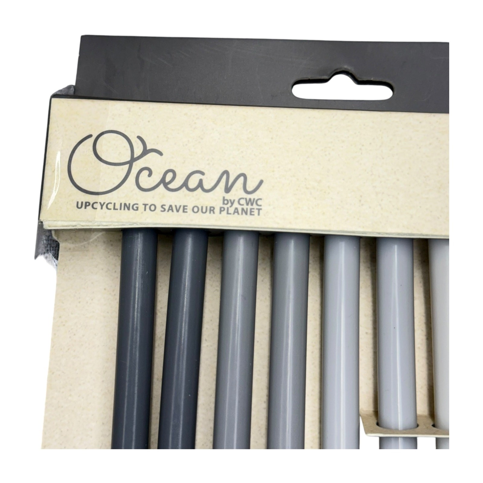 Ocean Reusable Straws Set Made With Recycled Ocean Plastic 7 Pack