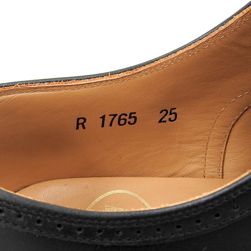 Scotch Grain R1765 shine or rain full brogue wingtip black size 25 SCOTCH GRAIN