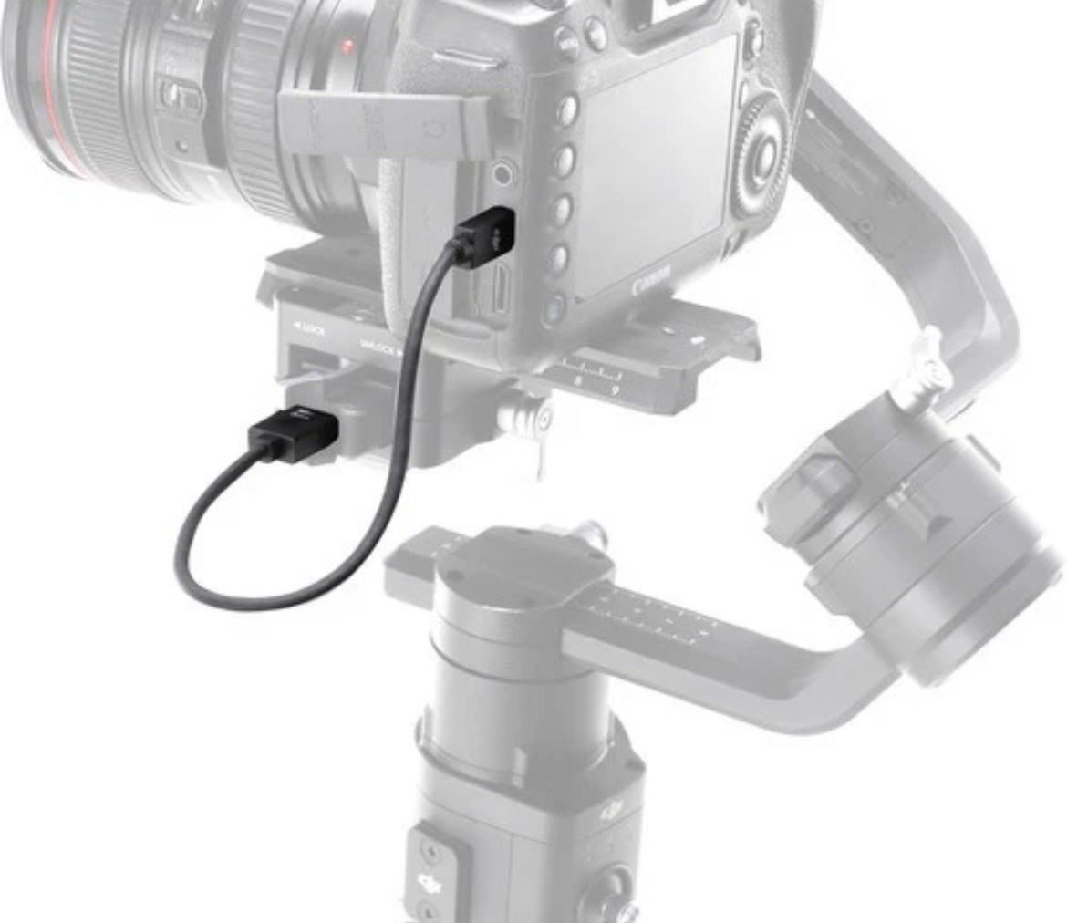 1PCS DJI Ronin-S Part 12 - Multi-Camera Control Cable (Mini USB)