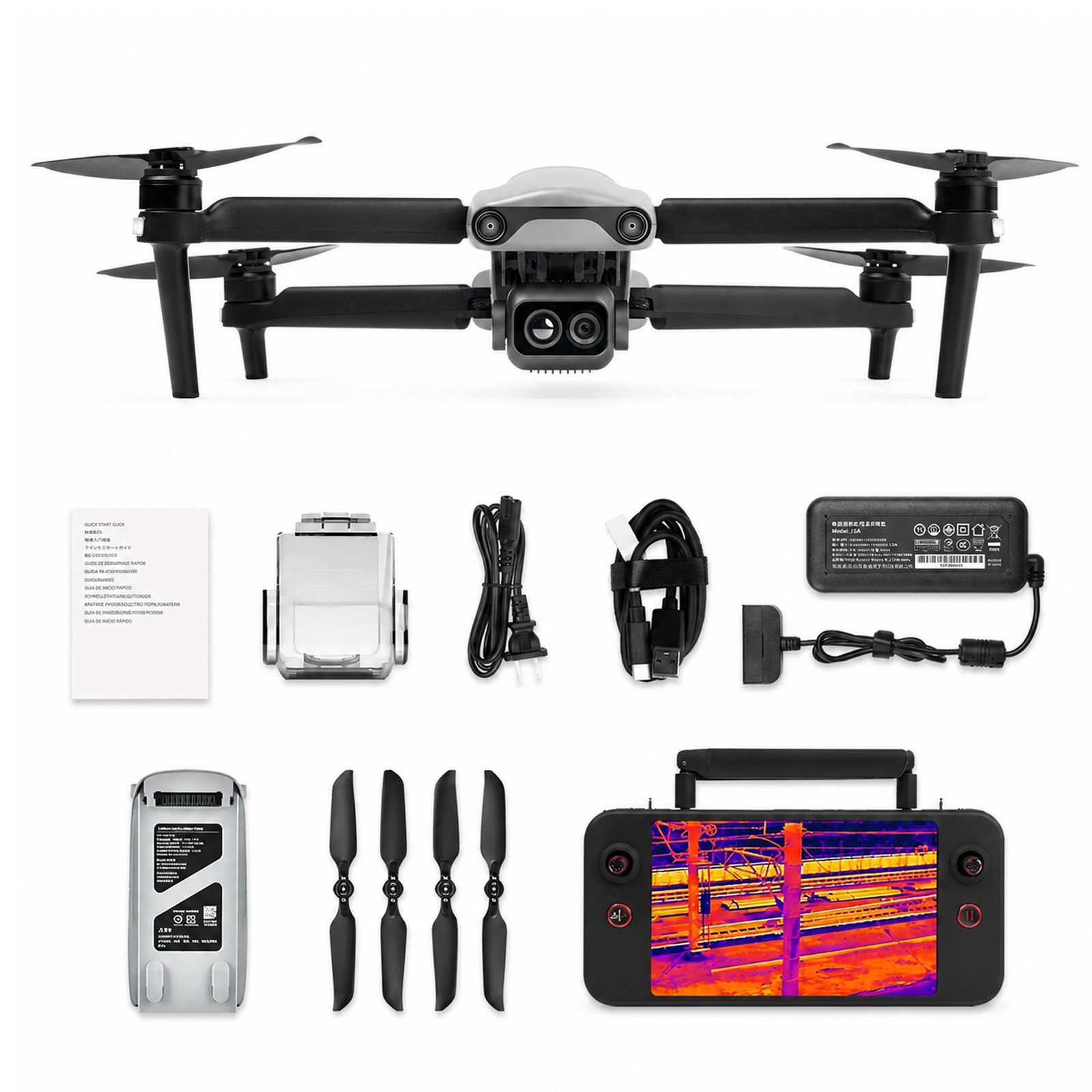 Autel EVO Lite 640T Thermal Camera Drone for Law Enforcement Night Surveillance