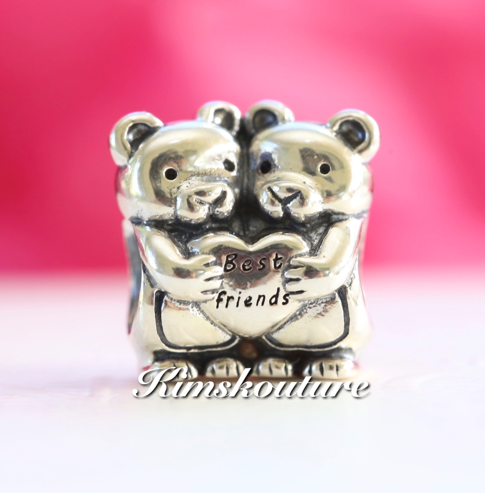 Pandora Charm – Best Buddies Sterling Silver ALE S925 792151