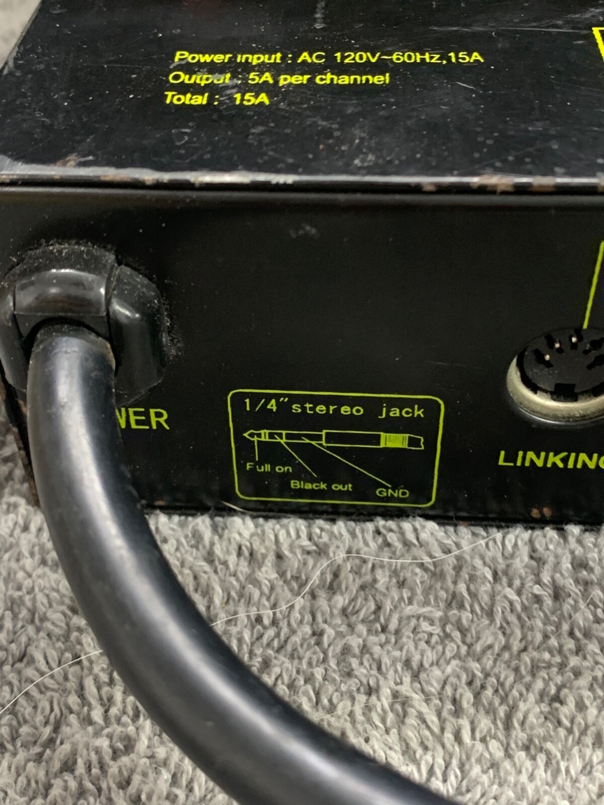 CHAUVET CH-460-LS LIGHT CONTROLLER NO FOOT PEDAL