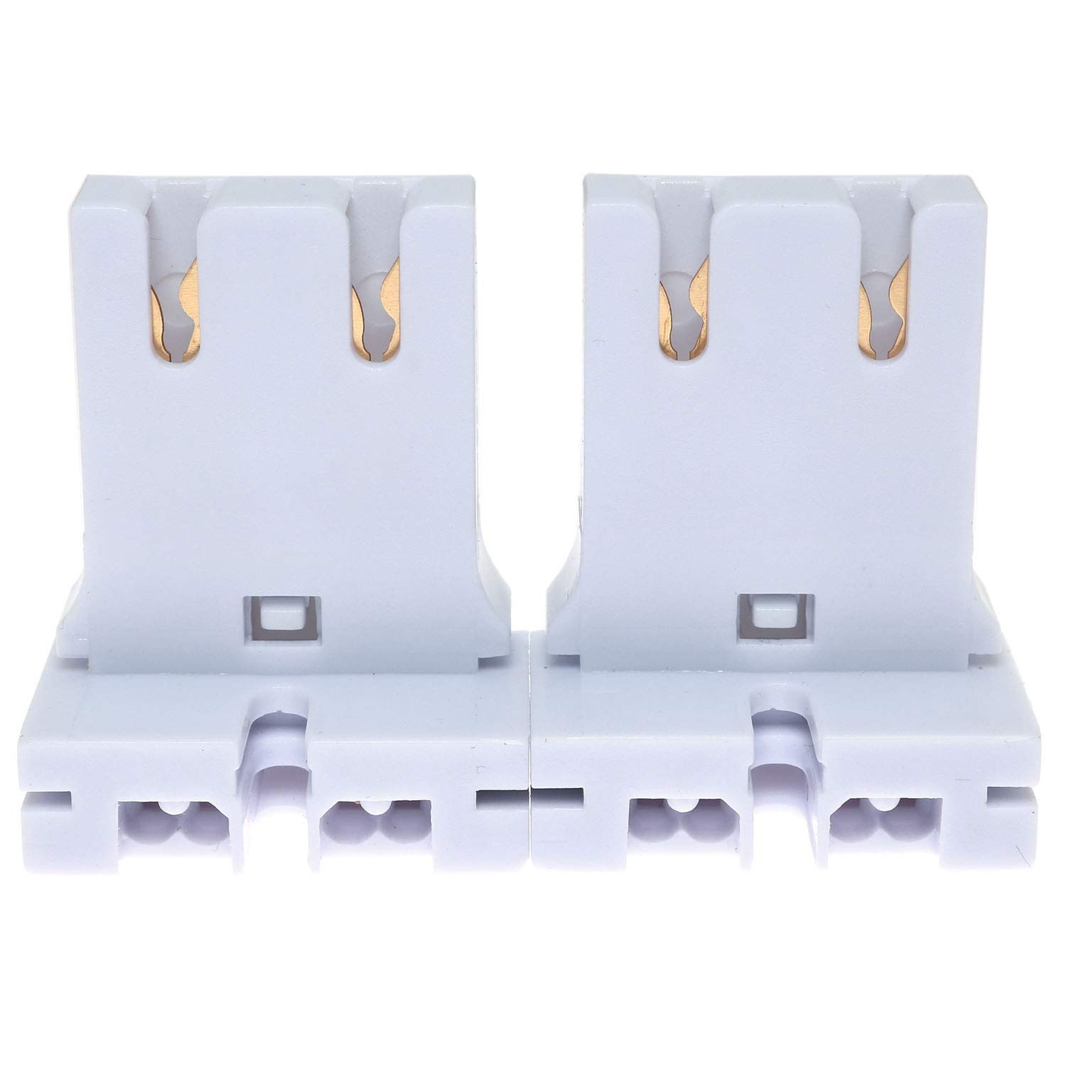 E-outstanding Fluorescent T-8 T-12 Medium Bi-Pin Socket 2PCS U-Shaped White